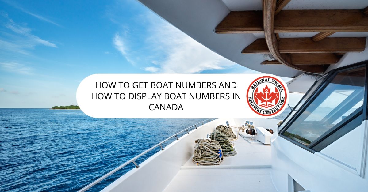 How to Get Boat Numbers