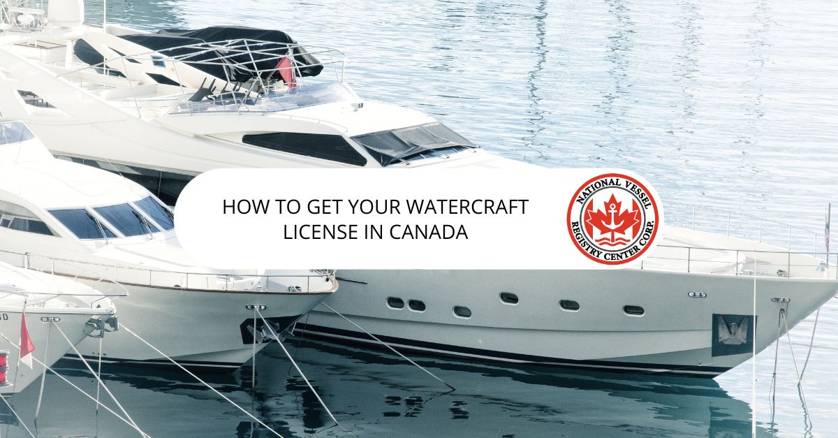 Watercraft License in Canada