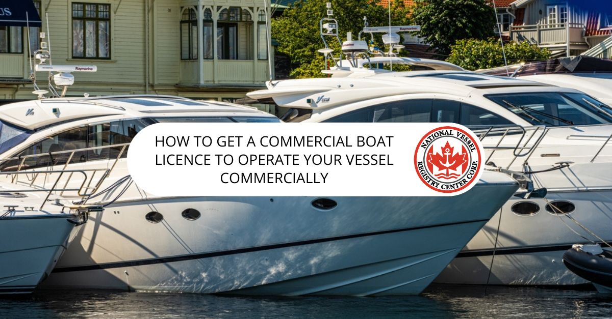 Commercial Boat Licence