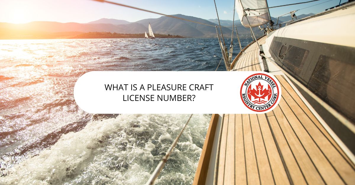 Pleasure Craft License Number