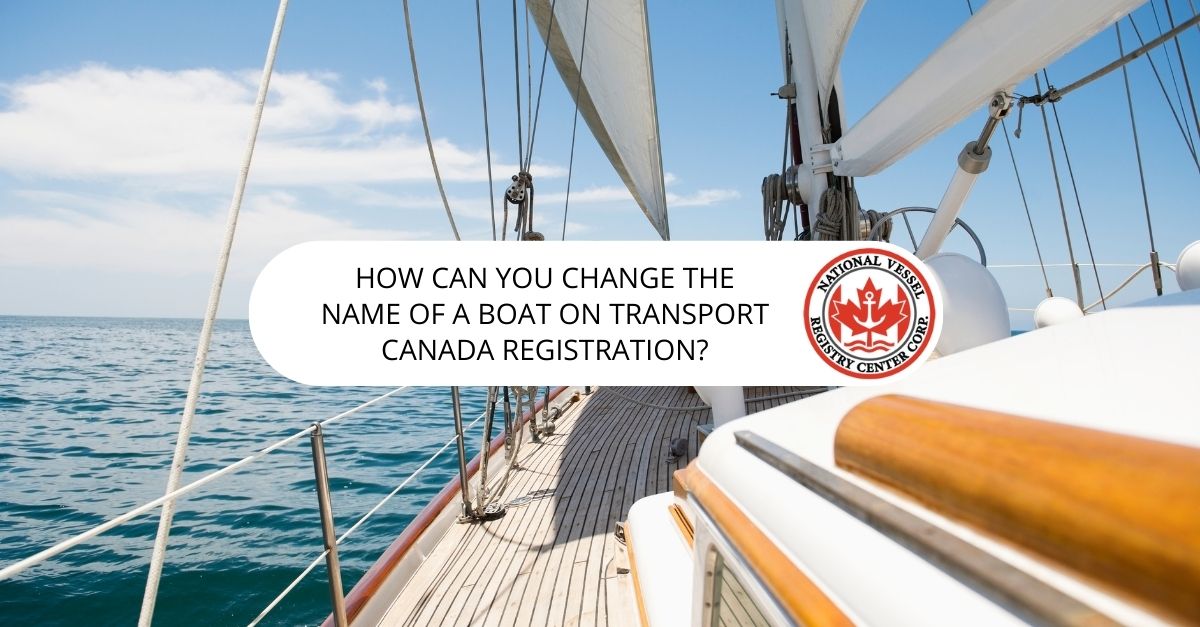 Change the Name of a Boat