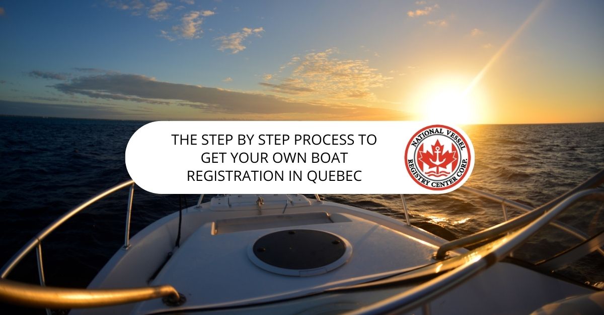 Boat Registration in Quebec