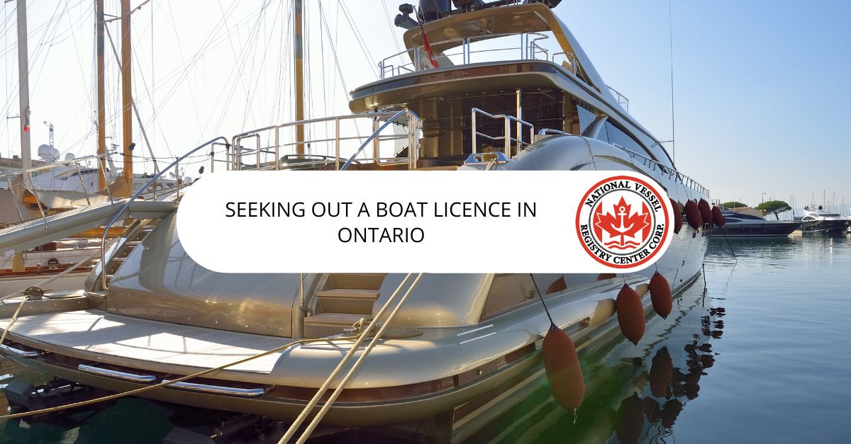 Boat License in Ontario