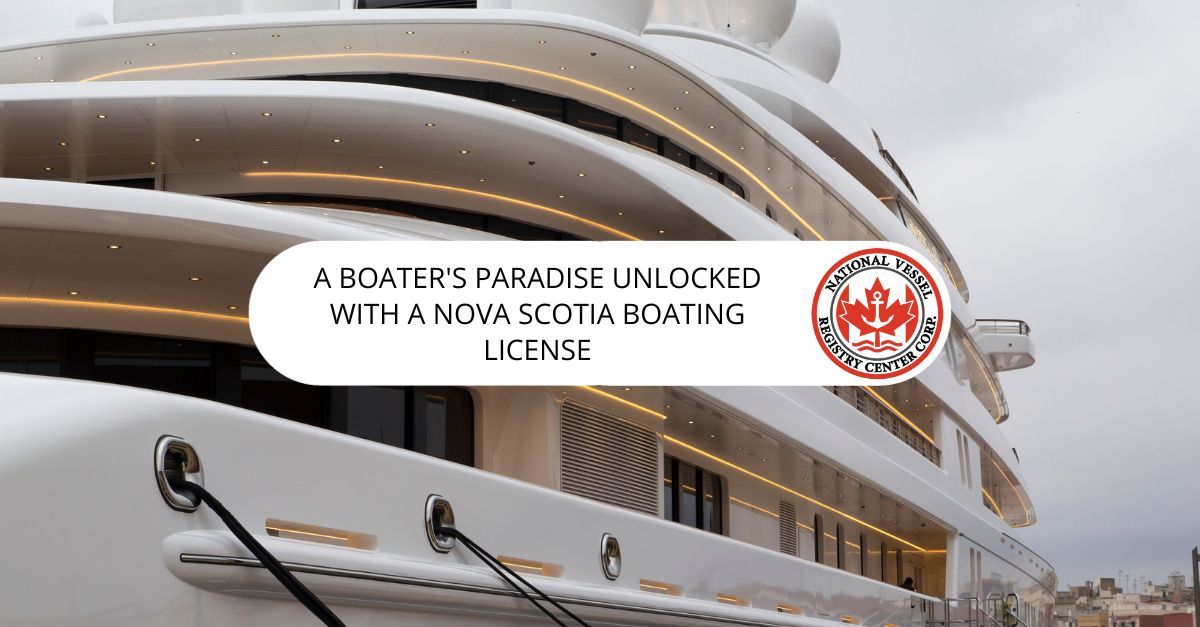 Nova Scotia Boating License