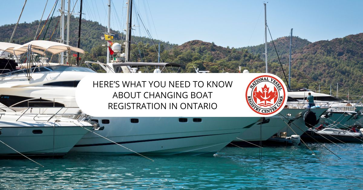 Boat Registration in Ontario