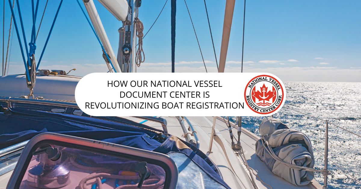 Register With A National Vessel Document Center