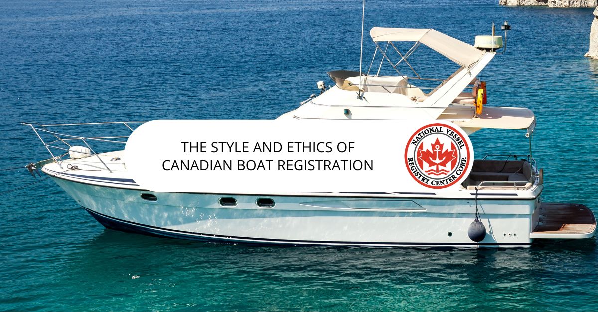 Canadian Boat Registration