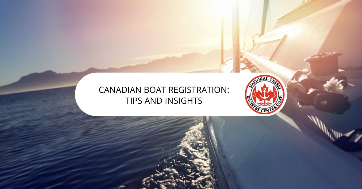 Canadian Boat Registration