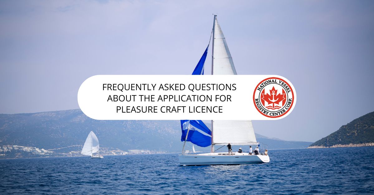 application for pleasure craft licence