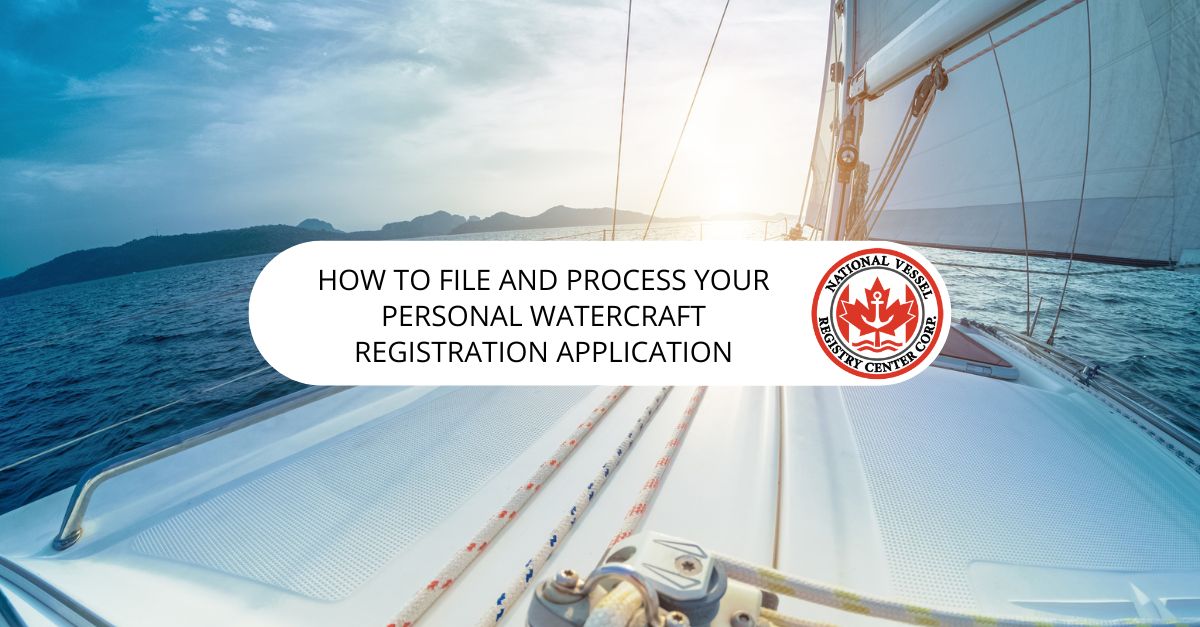 personal watercraft registration