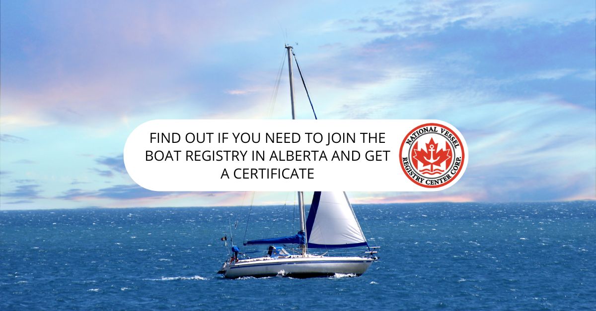 boat registry in Alberta