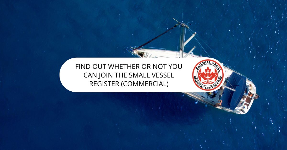 small vessel register (commercial)