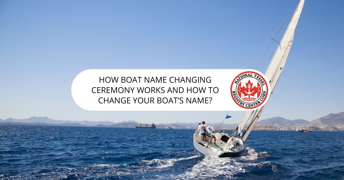 boat name changing ceremony