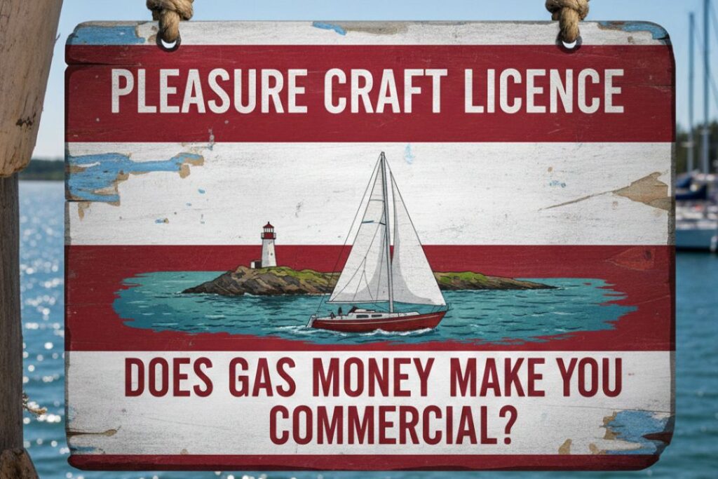 Pleasure Craft Licence: Does Gas Money Make You Commercial?