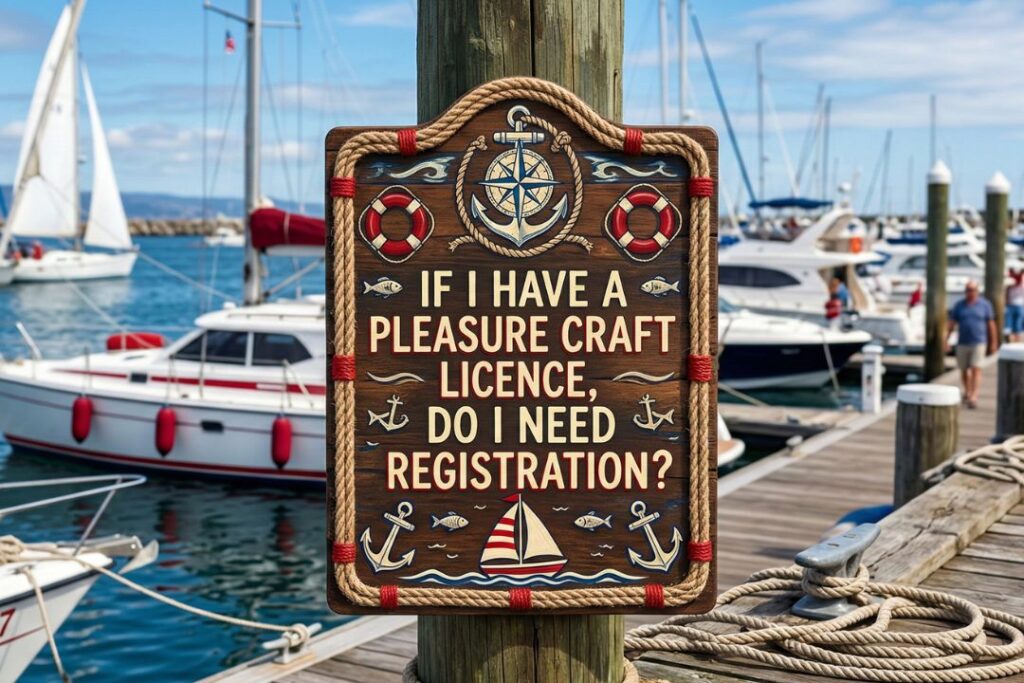 If I Have a Pleasure Craft Licence, Do I Need Registration?