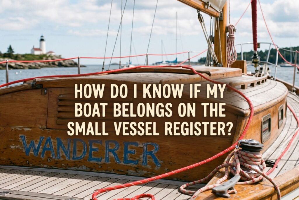 Small Vessel Register