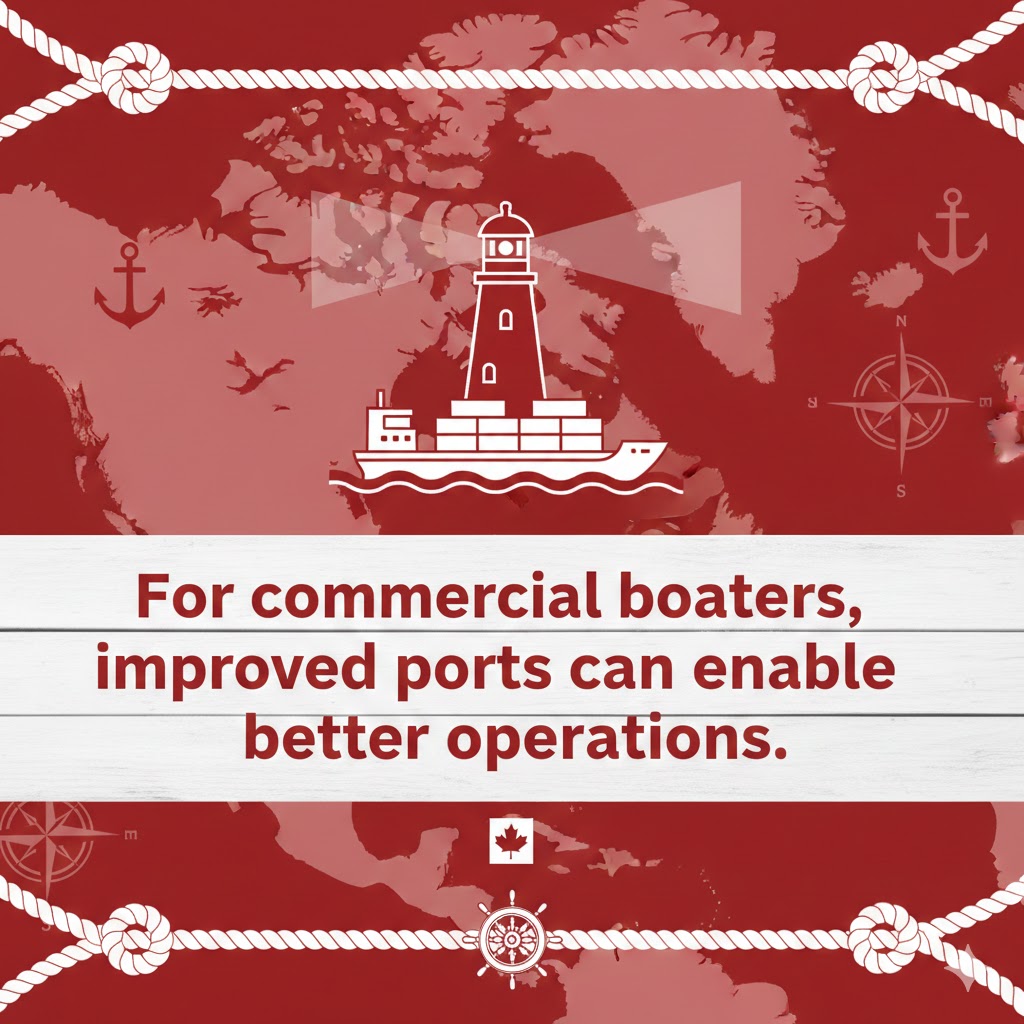 Transport Canada: for Commercial Boaters, Improved Ports Can Enable Better Operations
