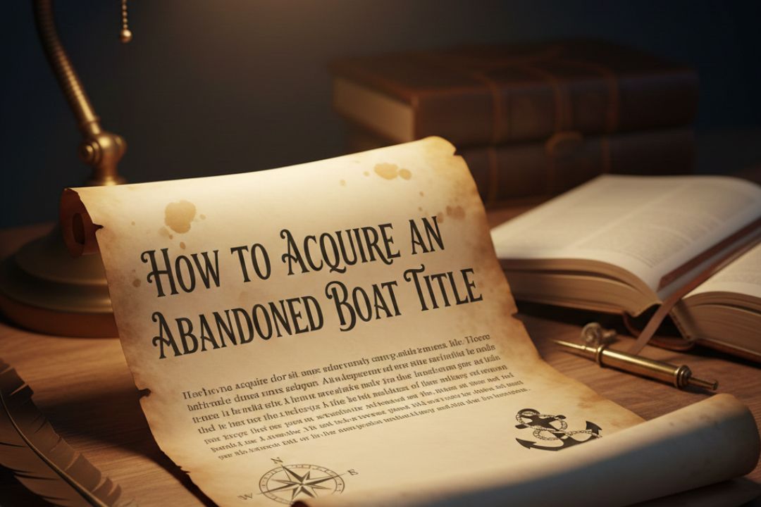A Comprehensive 2026 Guide to Legally Acquiring an Abandoned Boat Title