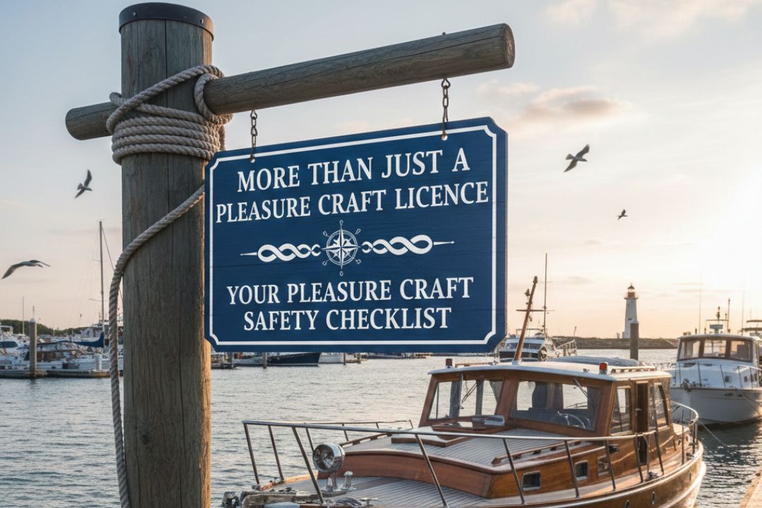 More Than Just a Pleasure Craft Licence: Your Pleasure Craft Safety Checklist