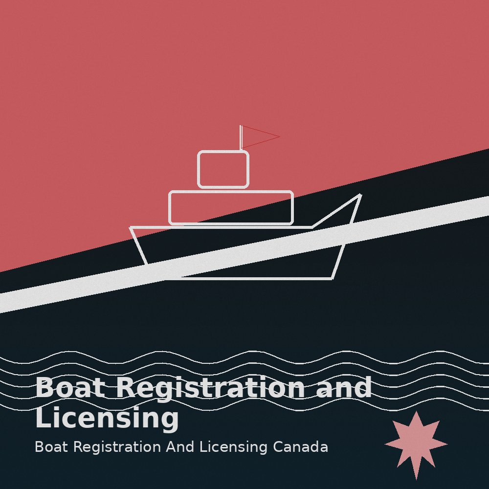 boat registration and licensing canada
