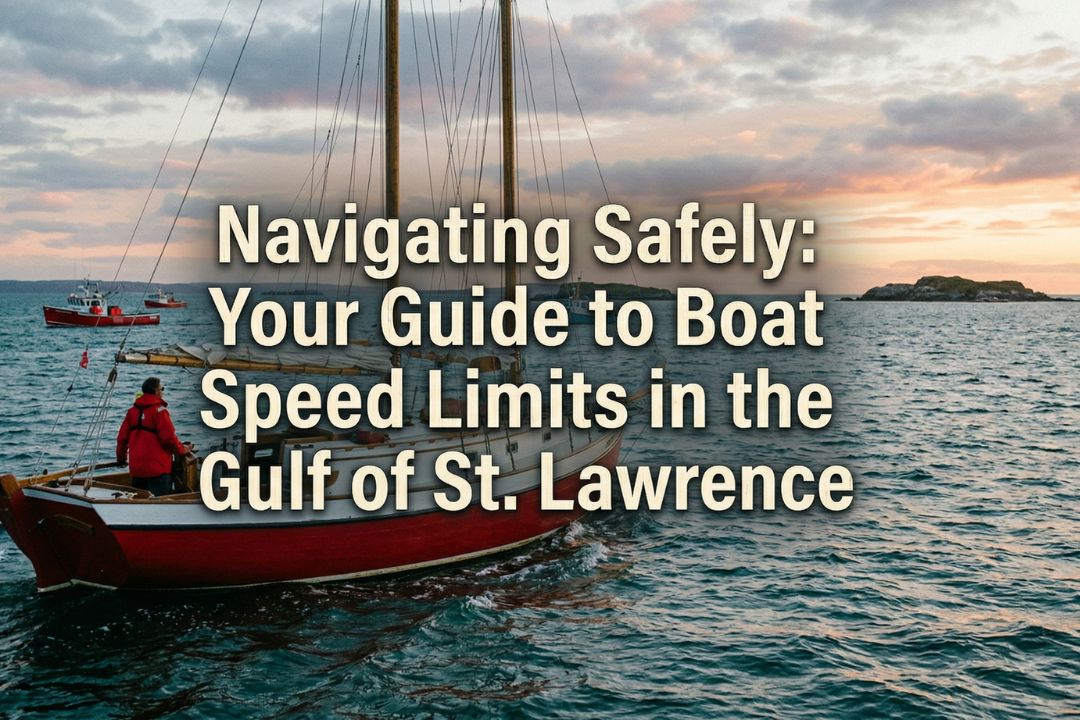 Navigating Safely: Your Guide to Boat Speed limits in the Gulf of St. Lawrence